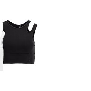Fila Womens Uplift Slice Crop Performance Bra Top Size Large